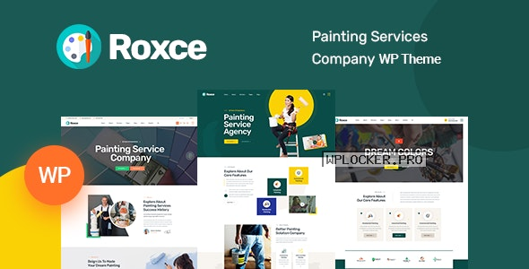 Roxce v1.0 – Painting Services WordPress Theme
