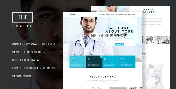 The Hospital v1.8.1 – One and Multi Page Health Theme