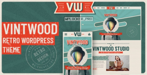 VintWood v1.1.0 – a Vintage, Retro WordPress Theme