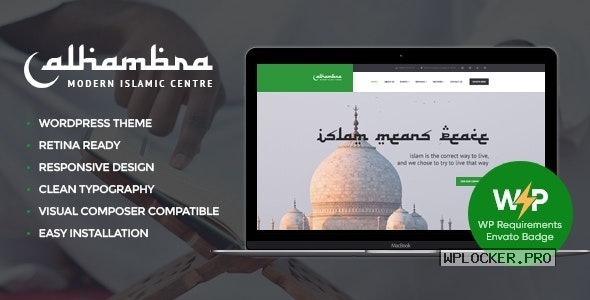 Alhambra v1.1.5 – Islamic Centre WordPress Theme + RTL