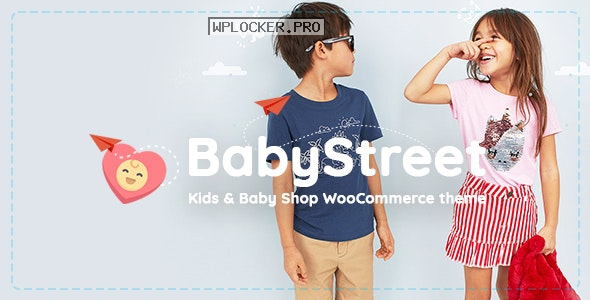 BabyStreet v1.5.6 – WooCommerce Theme for Kids Stores and Baby Shops Clothes and Toys