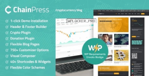 ChainPress v1.0.5 – Financial WordPress Business Blog Theme