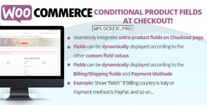 Conditional Product Fields at Checkout v5.5