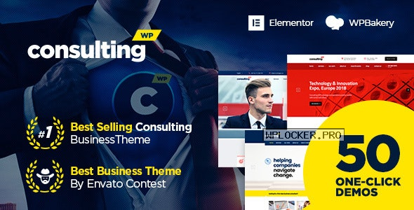 Consulting v6.2.5 – Business, Finance WordPress Themenulled