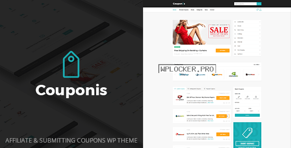 Couponis v3.1.4 – Affiliate & Submitting Coupons WordPress Theme