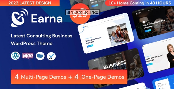 Earna 1.0 – Consulting Business WordPress Theme
