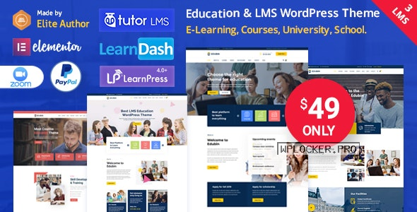 Edubin v8.11.20 – Education LMS WordPress Theme