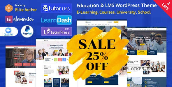 Edubin v8.11.23 – Education LMS WordPress Theme