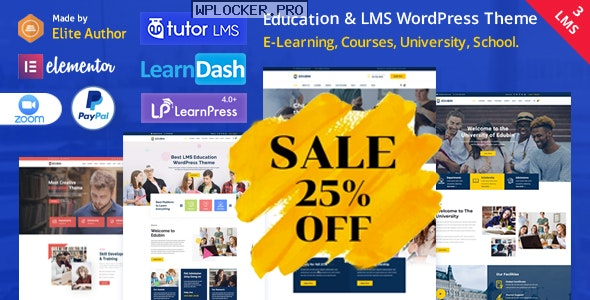 Edubin v8.11.25 – Education LMS WordPress Theme