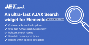 JetSearch v2.1.15 – AJAX Search widget for Elementor
