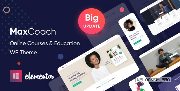 MaxCoach v2.5.1 – Online Courses & Education WP Themenulled