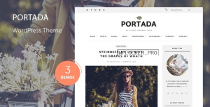 Portada v2.1 – Elegant Blog Blogging WordPress Theme