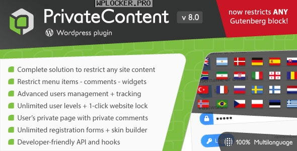 PrivateContent v8.0.8 – Multilevel Content Plugin