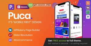 Puca v2.4.10 – Optimized Mobile WooCommerce Theme
