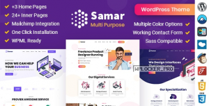 Samar v2.0 – Creative Agency WordPress Theme