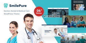 SmilePure v1.2.9 – Dental & Medical Care WordPress Theme