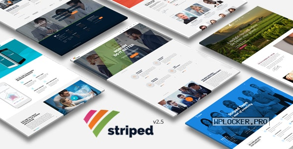 Striped v2.5 – Multipurpose Business and Corporate Theme
