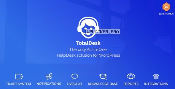 TotalDesk v1.7.22 – Helpdesk, Knowledge Base & Ticket System