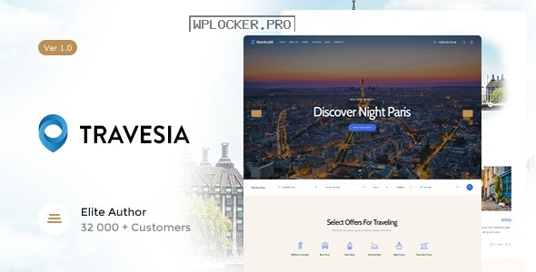 Travesia v1.1.6 – A Travel Agency WordPress Theme