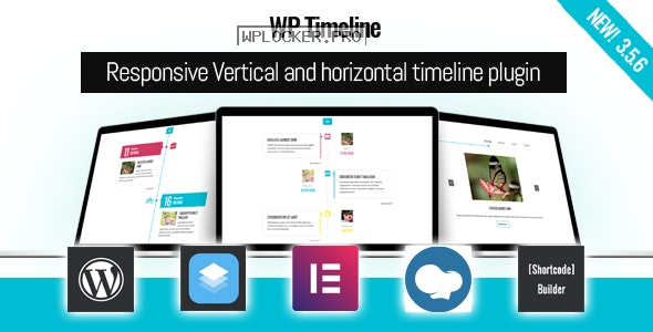 WP Timeline v3.5.7 – Responsive timeline plugin