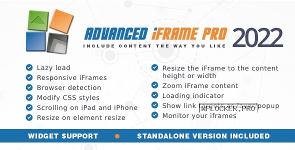 Advanced iFrame Pro v2022