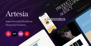 Artesia v1.0 – WordPress Theme for Creatives