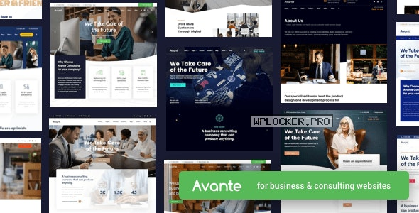 Avante v2.6 – Business Consulting WordPress