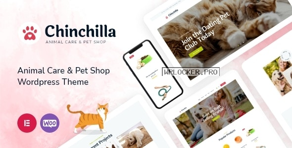 Chinchilla v2.0 – Animal Care & Pet Shop WordPress Theme