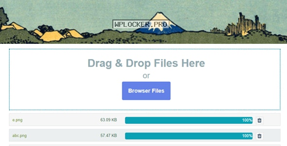 Contact Form 7 Drag and Drop FIles Upload v3.5 – Multiple Files Upload