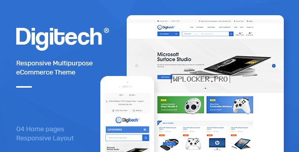 Digitech v1.1.6 – Technology Theme for WooCommerce