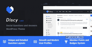 Discy v4.9 – Social Questions and Answers WordPress Themenulled