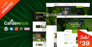 Garden HUB v1.3.1 – Lawn & Landscaping WordPress Theme