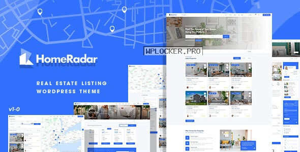HomeRadar v1.0.5 – Real Estate WordPress Theme
