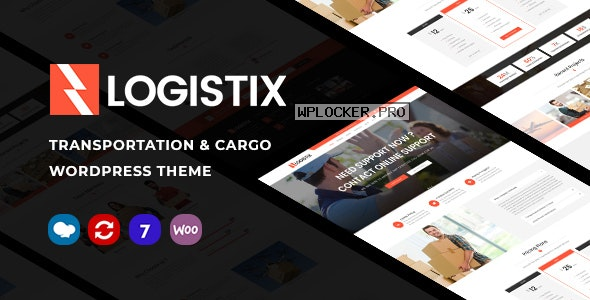 Logistix v1.17 – Responsive Transportation WordPress Theme