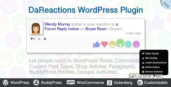 Reactions WordPress Plugin v3.20.101