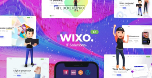 Wixo v1.0.0 – Technology & IT Solutions WordPress Theme