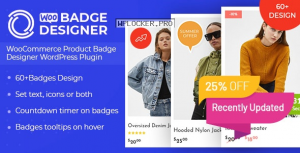 Woo Badge Designer v4.0.1 – WooCommerce Product Badge Designer WordPress Plugin