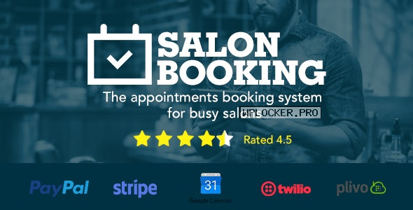 Salon Booking v7.6.7 – WordPress Plugin