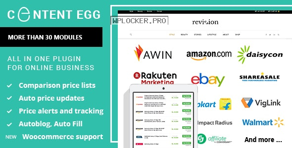 Content Egg v10.3.0 – all in one plugin for Affiliate NULLED