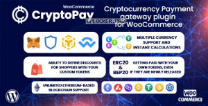 CryptoPay WooCommerce v2.3.6 – Cryptocurrency payment plugin