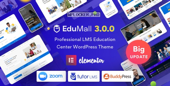 EduMall v3.2.3 – Professional LMS Education Center WordPress Theme