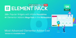 Element Pack v6.2.1 – Addon for Elementor Page Builder WordPress Plugin NULLEDnulled