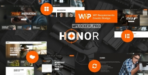 Honor v1.4.0 – Shooting Club & Weapon Store Theme