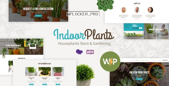 Indoor Plants v1.2.4 – Houseplants store & Gardening WordPress Theme
