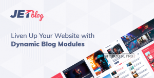 JetBlog v2.3.1 – Blogging Package for Elementor Page Builder