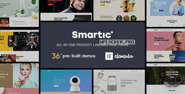 Smartic v1.9.4 – Product Landing Page WooCommerce Theme