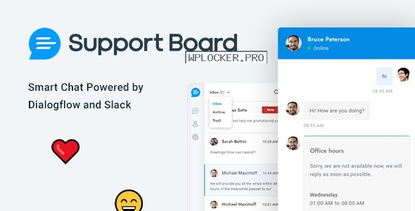 Support Board v3.5.1 – Chat WordPress Plugin – Chat & Support