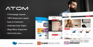 Atom v1.5.11 – Responsive WooCommerce WordPress Theme