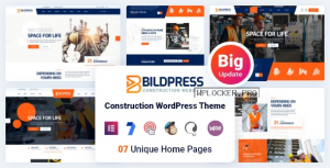 BildPress v1.2.7 – Construction WordPress Theme + RTL