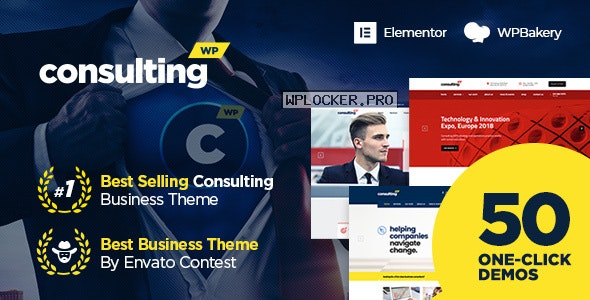 Consulting v6.3.2 – Business, Finance WordPress Theme NULLEDnulled